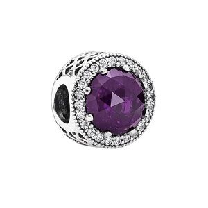 PANDORA 🌺 Beautiful 🌺 Purple Crystal Charm
